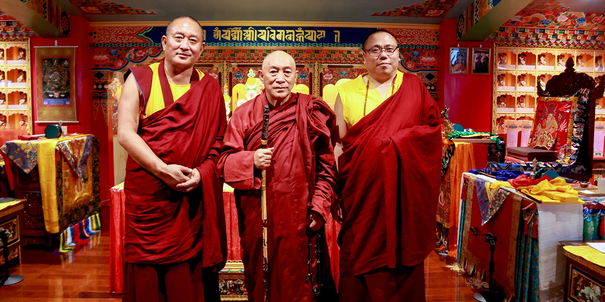 Abbot of Nepal’s Kathok Zhichen Bairoling Monastery Visits Taiwan to Have Dharma Exchange with Ling Jiou Mountain’s Master Hsin Tao