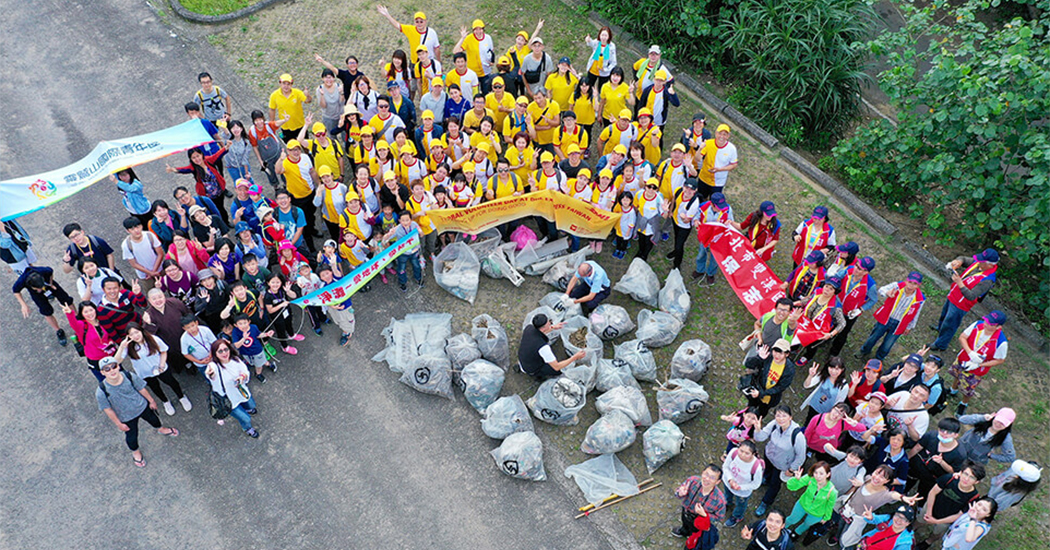"We are all about Actions with Loving the Earth" LJM mobilizes for Beach Clean-up for 3 Years running