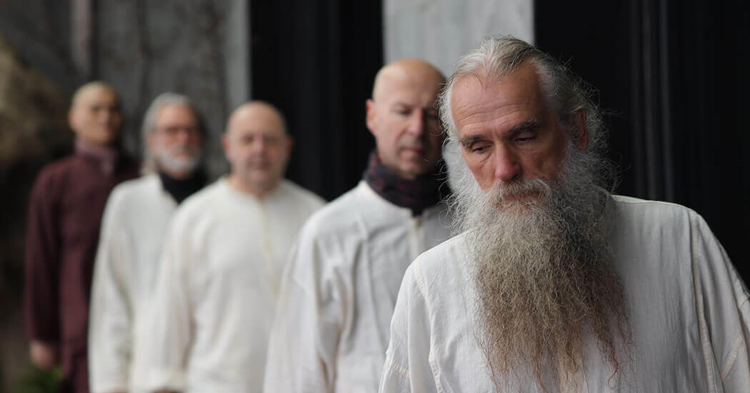 German visitors participate in LJM Spring Meditation Retreat
