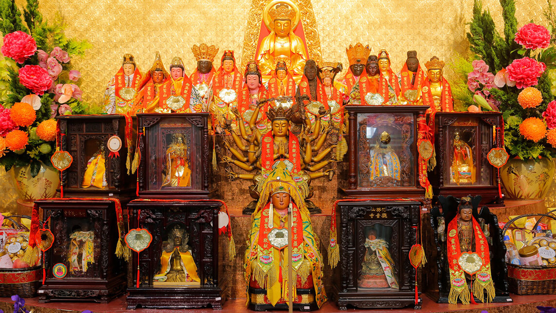 LJM’s 25th Water, Land and Air Dharma Ritual Officially Opens, with 25 Popular Guan Yin Statues joining