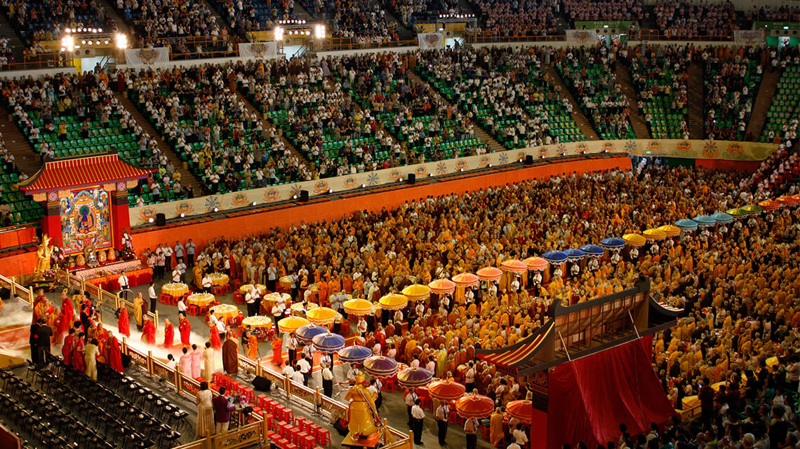 Int'l Congregation of Buddha-puja & Sangha-dana 2019 - Compassion & Filial Piety as Highlight