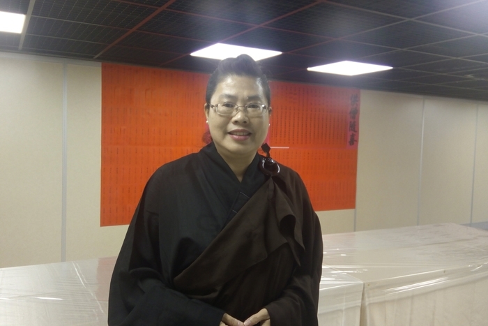 與「華嚴字母」特別相應 睿齡師姐喜入華嚴世界