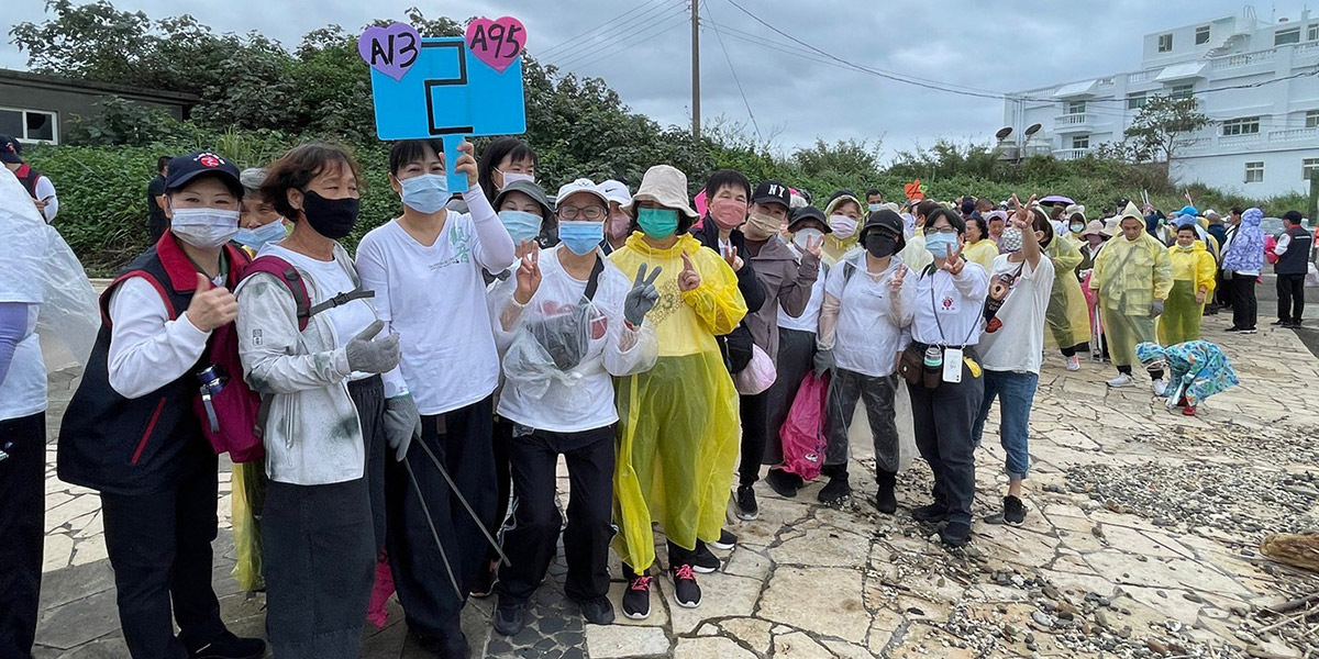 灵鹫山护法会新北市A区欢喜净滩