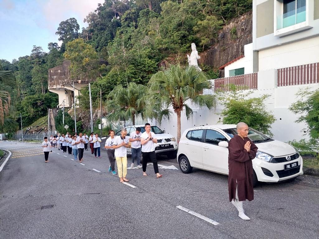 檳城國際禪修中心的朝聖之路